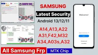 Finally-No *#0*# Samsung A13,A22,A24,A32,A14,A03s,F42 Latest Security Frp Bypass Android 13
