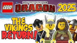 How to Train Your Dragon LEGO Sets for RUMORED 2025