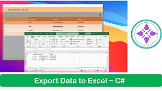 How to Export DataGridView Data to Excel File ~ C# + MySQL with Source-code