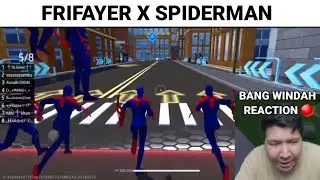 bang windah main frifayer x spiderman...