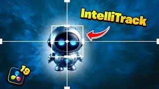 How To INTELLITRACK Objects In Davinci Resolve 19