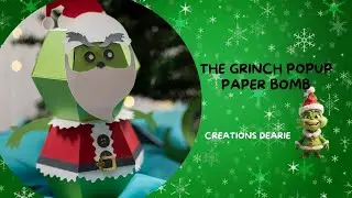 The Grinch Popup Paper Bomb