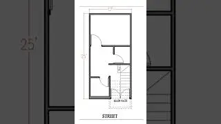 12x25 houseplan -  houseplan ideas