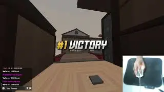 playing krunker.io with the lowest sens possible