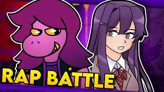 Susie vs. Yuri - DELTARUNE vs. Doki Doki Literature Club. RAP BATTLE! (DGPRB)