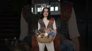 Crochet Chain Stitch Weave Cardigan with Alize Superlana Maxi Batik & Alize Burcum Batik