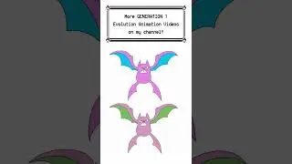 Zubat - Pokemon Evolution Animation