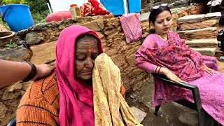 पहाड़ी बाख़ली से पवन पहाड़ी की विदाई !! अम्मा फूट फूटकर रोने लगी 🥲