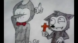 #34 РИСУНКИ ЗРИТЕЛЕЙ ПРО БЕНДИ И ЧЕРНИЛЬНАЯ МАШИНА bendy and the ink machine arts