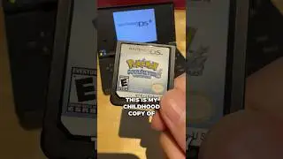 My 14-year-old Pokemon SoulSilver save! 