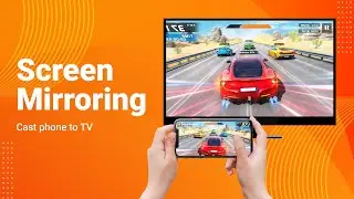 How To Screen Mirroring any Phone or Tablet to your TV using Screen Mirroring App #screenmirroring
