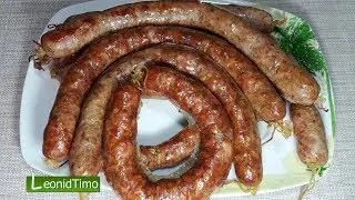 Домашние мясные колбаски для мангала, КУПАТЫ