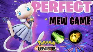 THE PERFECT MEW GAMEPLAY | POKEMON UNITE