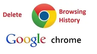 Delete Browsing history in Google chrome
