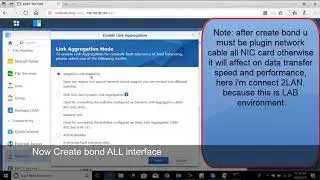 Create Network Bond Synology | Link Aggregation Synology