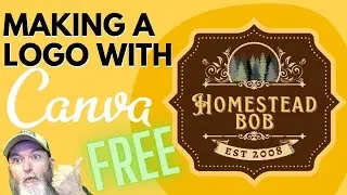 MAKING A FREE LOGO WITH CANVA