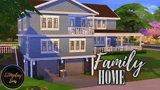 Family Home w Terrain Tools ! | Sims 4 Speed Build