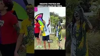 DESAFIO PROTEJA SEU AMIGO DO BALDE DE TINTA 