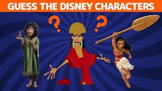 GUESS THE 40 DISNEY CHARACTERS