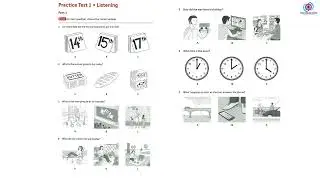 LISTENING B1 - PART 1 (No38) - TEST 1 - EXAM TRAINER 7 PRACTICE TESTS