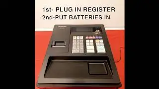 How to program your SHARP XE-A107 Register.