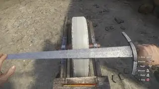 Kingdom Come: Deliverance - How to increase the durability of your weapons using the Grindstone.