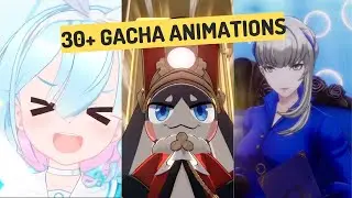 30 + Gacha Pull Animations in Gacha Games