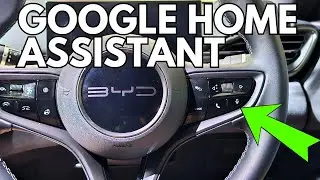 Using Google Assistant in BYD Seal EV to control smart home lights