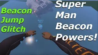 Subnautica Glitches - Super Man Beacon Powers! (Beacon Jump Glitch) HOW TO FLY IN SUBNAUTICA!
