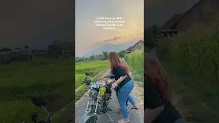 Sigemoy belajar naik CB 🥰 