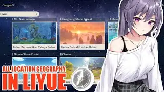 All Location Geography In Liyue - Genshin Impact