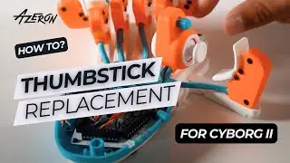 How to replace the thumbstick on your Cyborg II #azeron #azeronkeypad