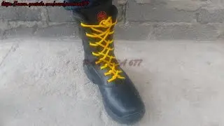 ¿Cómo hacer un encordado para bota tactica estilo petatillo?