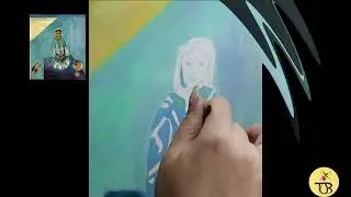 Вольная копия картины Анри Матисс "Зора на террасе"