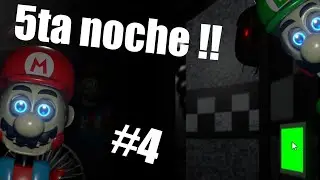 MARIO EN LOS CONDUCTOS !! - Five Nights at Mario's 2 | #4 | SaroGEX