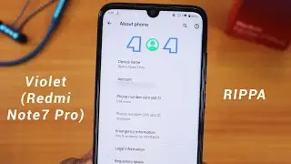 Project 404 RIPPA Official On Redmi Note 7 Pro [04/06/2021 Build]