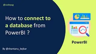 How to Connect Database to PowerBI Tool | PowerBI Tutorial for Beginners in Hindi