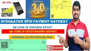 How to Generate QR Code Using UPI ID in TallyPrime 3.0 and How to Print QR Code in Tally Invoice ?