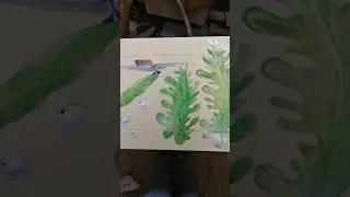 стол с рыбками от Ксении.