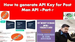 How to Generate API Key for Postman API Testing Part-7