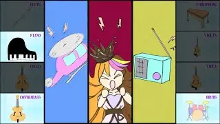 World is NOT beautiful / Dennoko-P feat. Galaco, Aoki Lapis and Kaito (English Subs)