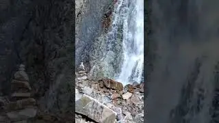 Водопад в Цейском ущелье РСО-Алания