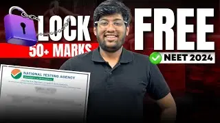 Lock 50+ MARKS in NEET 2024🔥| Must watch | Free Material