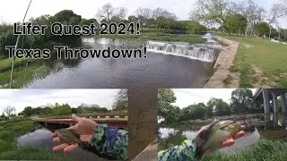 Lifer Quest 2024! Texas Day 2, fishing the San Gabriel River and back!