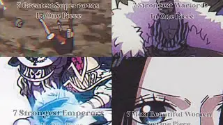 Top 7 One Piece (Compilation)
