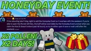 BEESMAS HONEYDAY EVENT IS HERE! X2 POLLEN FOR 2 DAYS! | Bee Swarm Simulator