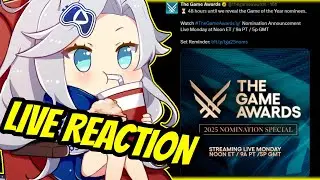 CLAIR OBSCUR SWEEP?! The Game Awards 2025 live reaction