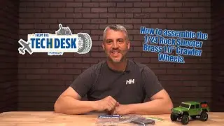 How to assemble the 1/24 Rock Shooter Brass 1.0" Crawler Wheels.