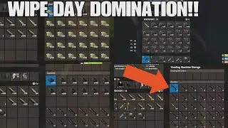 WIPE DAY DOMINATION (pt1)|Rust Console /PS5