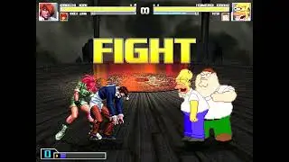 Iori Orochi & Leona Orochi Vs Homero Ebrio & Peter Griffin 🎮MUGEN🎮 ¿Quién crees que gane? 🌎
